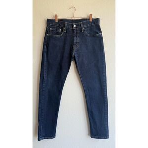 Levi's 512 Premium Slim Taper Fit Skinny Jeans in Indigo Blue size 31 x 30